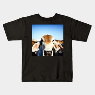 Brahman Cow Kids T-Shirt